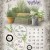 Calendar metalic - Le Jardin Francais 20x30 cm
